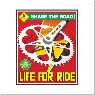 LIFE FOR RIDE Posters and Art